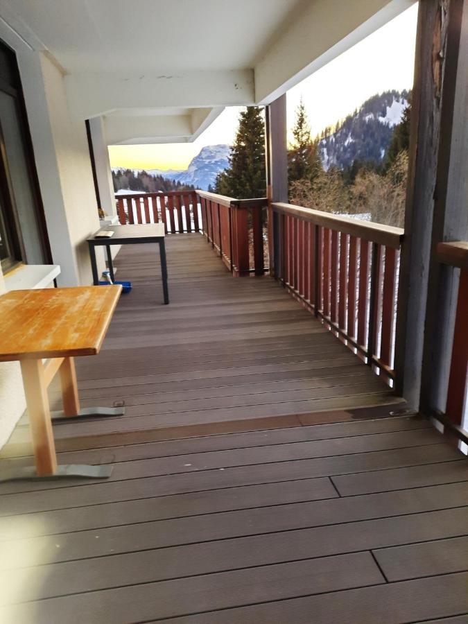 Les Terrasses Du Mont Blanc Le Praz de Lys Exterior foto